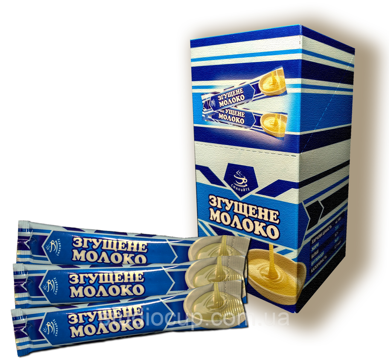 Згущене молоко в стіку (35 р) (25шт)