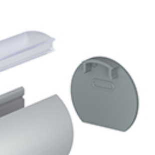 Заглушка для круглого профілю ЛСК, фото 1