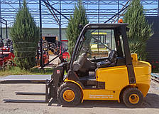 Телескопічний навантажувач вилочний 2,5 тонни JCB б/у, фото 3