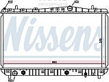 Nissens 61634 Радіатор охолодження Chevrolet/Daewoo Lacetti, Nubira 1.4-1.8, фото 4