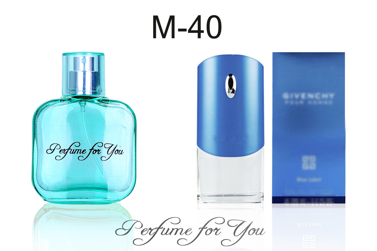 Чоловічі парфуми 50 мл/ Аналог Pour Homme Blue Label/Пур Хом Блю Лейбл/ Живанші - фото 2 - id-p769033359
