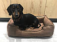 Лежанка для собаки, кота, лежак для собаки, кота, спальне місце МЕБЛЕВА ЗНОСОСТІЙКА ТКАНИНА, фото 4
