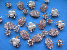 Стразовые і перлинні серединки