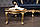 Журнальний столик у стилі Бароко, столик Бароко з дерева, різьблений столик у стилі Бароко, фото 2
