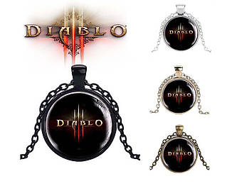 Кулон логотип Діабло 3 / Diablo III