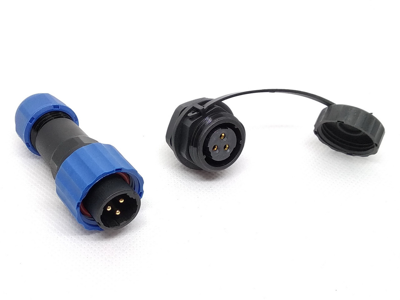 Роз'єм герметичний SP16, 3 pin, IP68 комплект (ID#1109730136), ціна ...