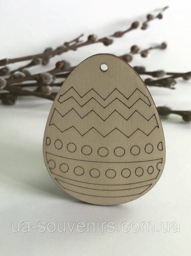 Заготовина для декору "яйце", фото 1