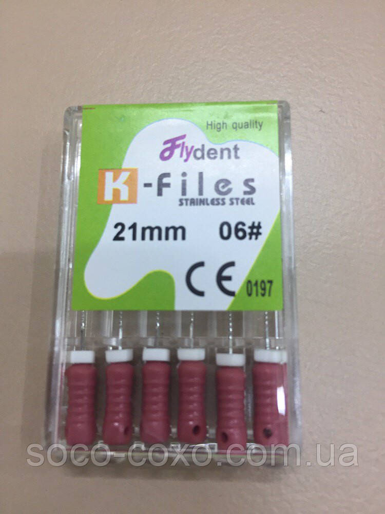 FlyDent K-файлы 21 mm #06