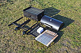 Мангал з електроприводом ТРОЯН (робота від павербанка або 220), фото 3