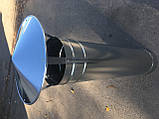 Грибок (парасолька) діаметр 110 мм. оцинковка 0,5 мм., вентиляція, димар, фото 4