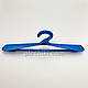 Плічка вішаки пластмасові синього кольору широкі, довжина 440 мм, фото 5