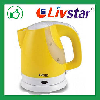 Електрочайник Livstar 1.0 л Жовтий (LSU-1140Y)