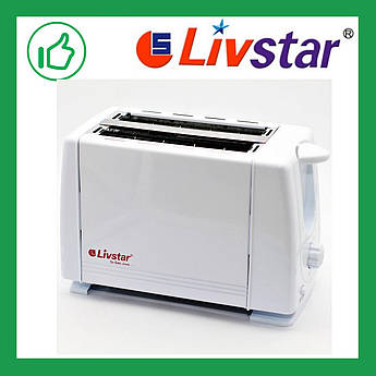 Тостер Livstar 750 Вт Білий (LSU-1225)