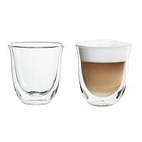 Набір чарок — склянок склянок скляних із подвійними стінками Тюльпан 80 мл 2 шт.