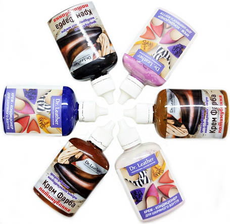 Крема для взуття та шкіряних виробів