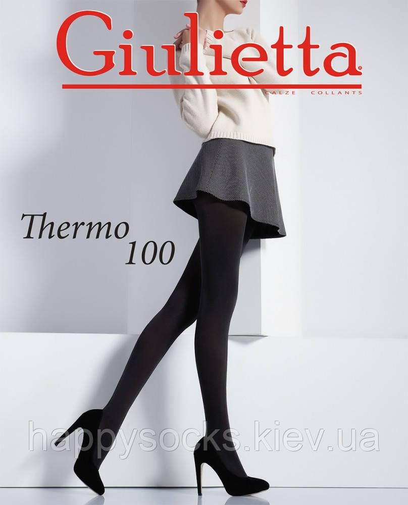 Жіночі капронові колготки з мікрофібри "Giulieta" 100 дЕН