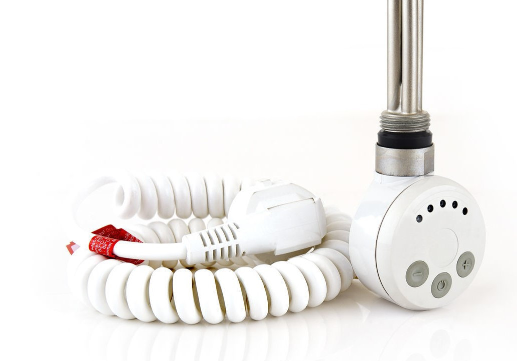 ТЕН Terma для сушарок для рушників MEG 1.0 White прихований монтаж, 300 W