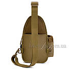 Тактичоскка армійська сумка бананка сіра 3 л LG-448, фото 3