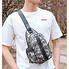 Тактичоскка армійська сумка бананка сіра 3 л LG-448, фото 5