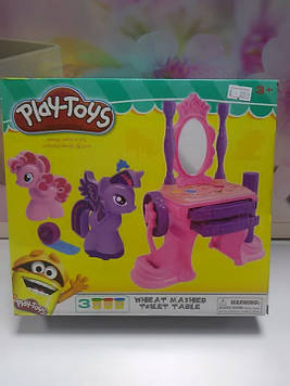 Набор пластелина с фигурками пони