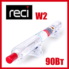 Лазерна трубка CO2 RECI W2 90-100Вт. D80мм, L1250мм