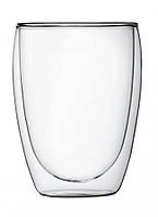 Склянка скляна з подвійними стінками "Турін" 300 мл