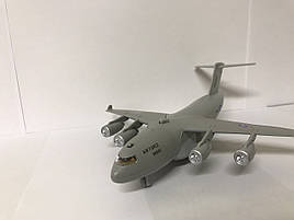 Військовий літак Air Force N9020 інерційний, сірий