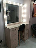 Дзеркало стіл для візажиста А239, фото 3