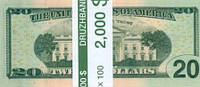 Пачка денег (сувенир) 011 Доллары "20"