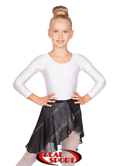 Спідниця шифонова на зав'язках для танців і гімнастики GM050030 (шифон, р-р 2-XL, зріст 98-162 см), фото 1