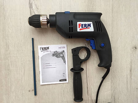 Ударний дриль Ferm FKB-650, 650 Вт, 2500об/хв, фото 2