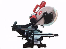 Пила торцювальна LEX LXCM 305 з протяжкою (3000 Вт, 305 мм), ухил на дві сторони