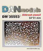 Трафарет для нанесення плям. 1/35 DANMODELS DM35553