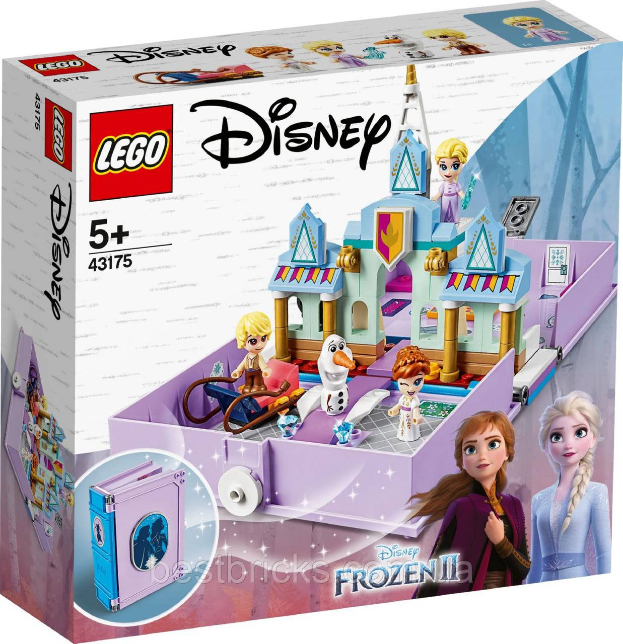 Lego Disney Princesses Книга казкових пригод Анни та Ельзи 43175, фото 1