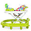 Дитячі ходунки ME 1056 DOLPHIN GREEN з музичним блоком, фото 6