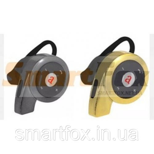 Навушники з вушним гачком AT-BT21 (чорні, золото)