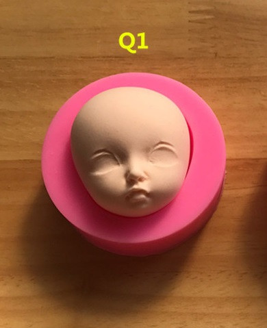 Силіконовий молд "Обличчя" Q1, фото 1