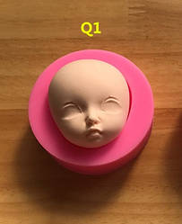 Силіконовий молд "Обличчя" Q1