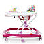 Дитячі ходунки ME 1049 HAPPY PINK з музичним блоком, фото 4