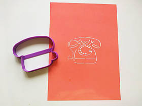 3D-формочки-вирубки для пряників "Телефон"