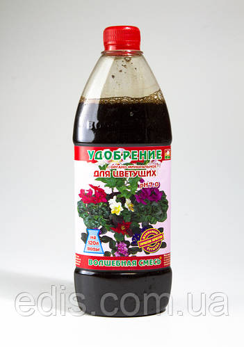 Купить Удобрение Волшебная смесь для цветущих растений 500 мл, органо ...