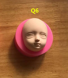 Силіконовий молд "Обличчя" Q6