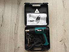 Фен Технічний Euro Craft HG210 в кейсі 2000Вт, фото 2