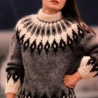 Джемпер Лопапейса. Як в'язати? + добірка схем