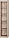 Пенал відкритий Соната Дуб сонома 40х37.5х205.5 см., фото 4