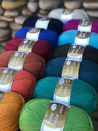 Однотонна шкарпеткова пряжа RELLANA Flotte Socke