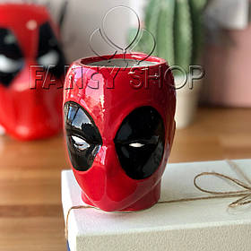 Чашка фігурна "Дедпул", супергерої, Кружка керамическая "Дэдпул"