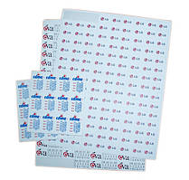 Гарантійні наклейки саморуйнівні пломби стикера нумерацією змінною