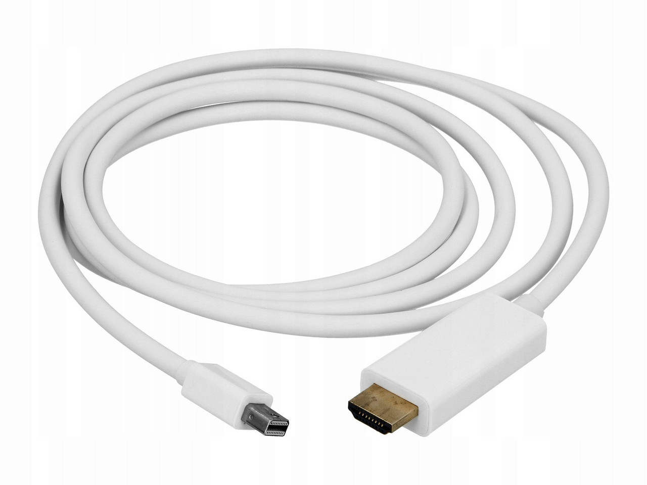 Кабель Mini DisplayPort to HDMI 1.8m (miniDP Apple Перехідник thunderbolt)