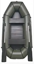 Надувна ПВХ лодка двомісний Grif boat GL-240S Гриф вантажопідйомність 215 кг довжина 240 см фанерне дно
